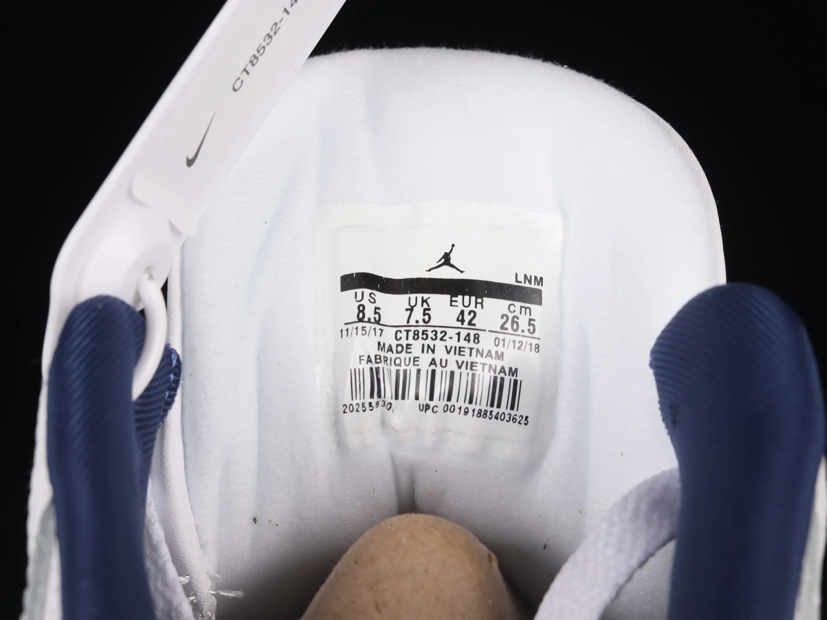 All categories Air Jordan Jordan series basketball shoes Air Jordan 3 Air Jordan 3 Retro "Wizards" AJ3 Joe 3 Platinum Blue CT8532-148
